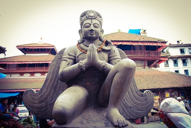 Garuda nepal statue