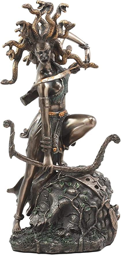 Medusa Greek Statue Figurine