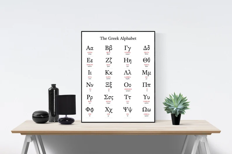 My Greek Alphabet