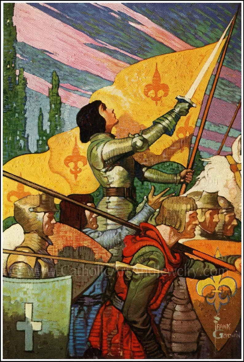 St Joan of Arc – by Frank Godwin