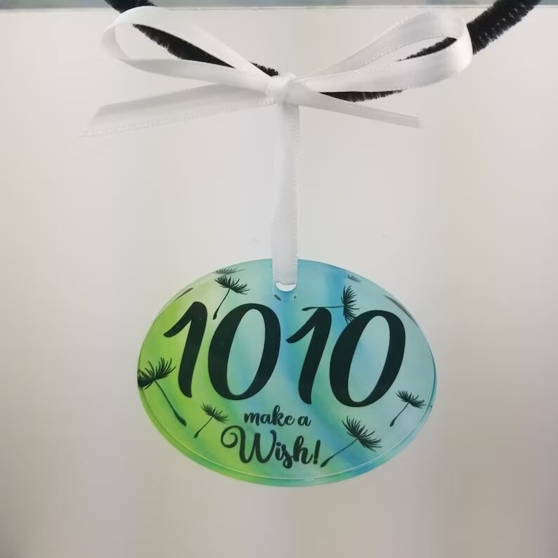 1010 make a wish ornament