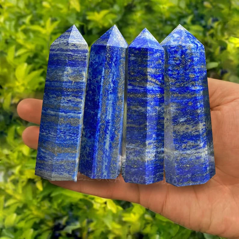 Natural Lapis Lazuli Tower