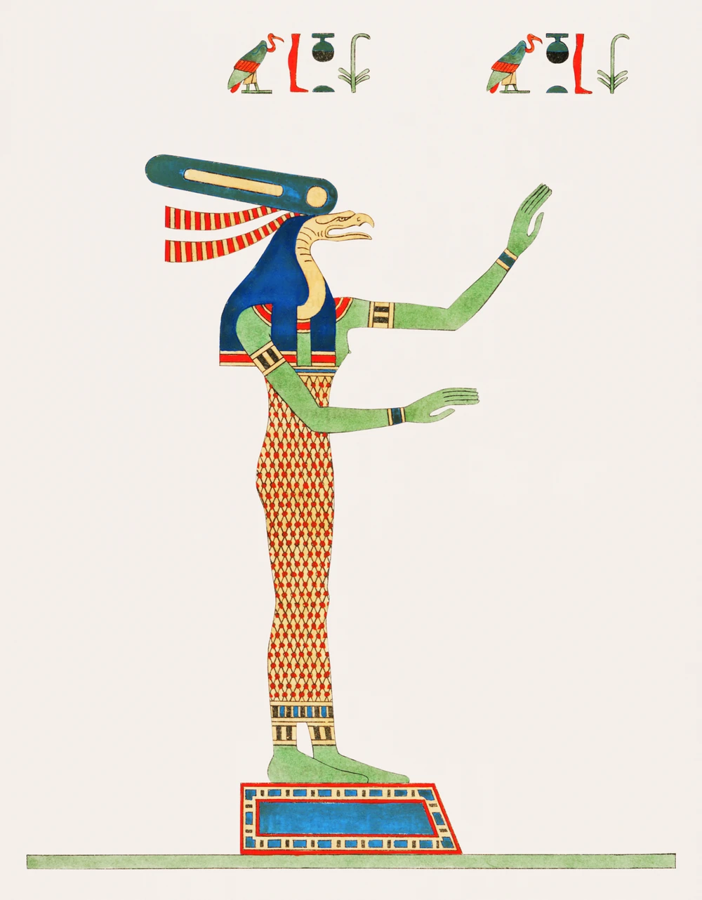 wadjet goddess illustration