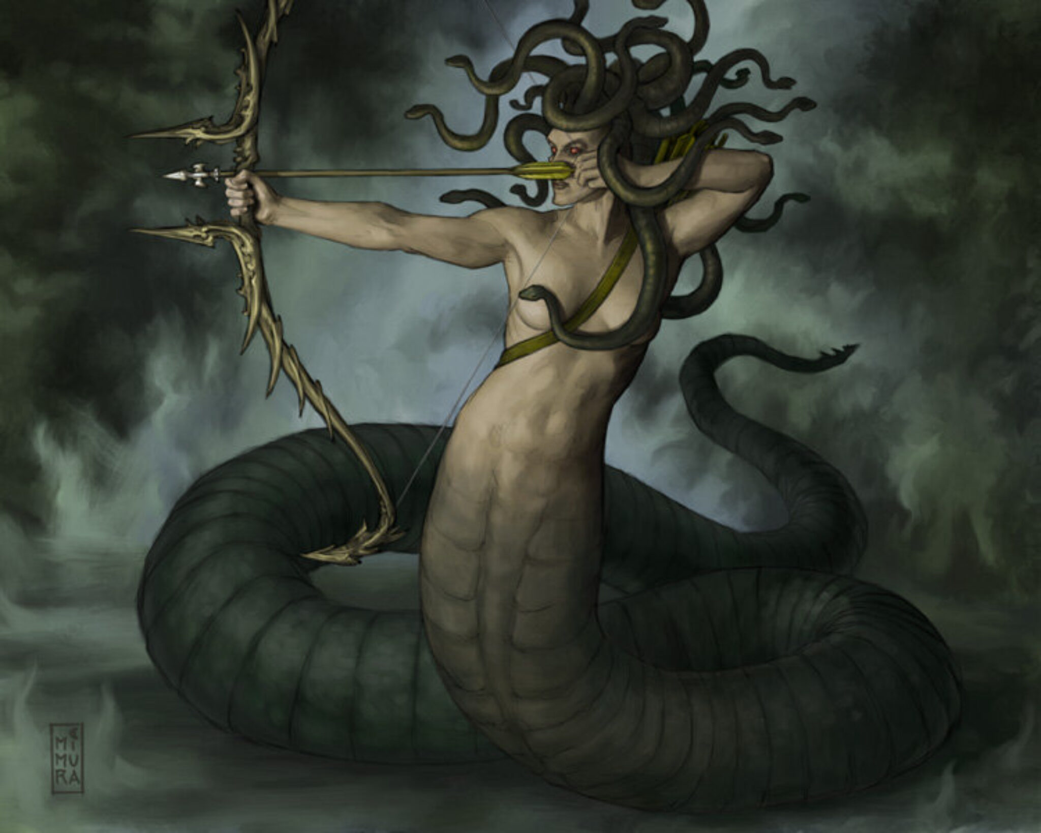 Echidna: Mother of Monsters in Greek Mythology