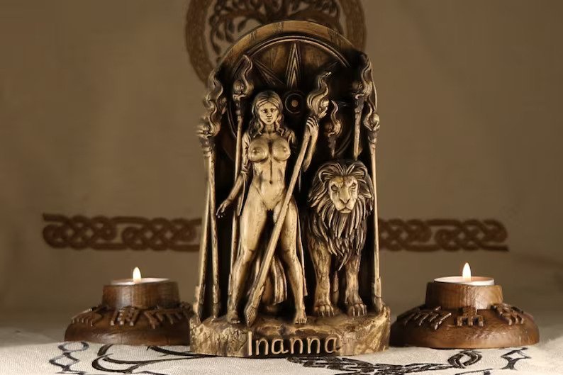Inanna Inanna statue Ishtar