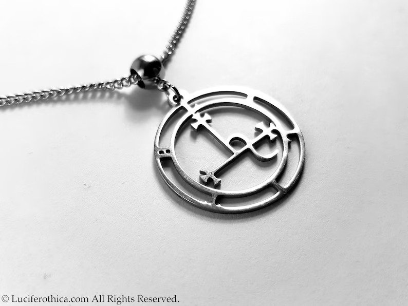 Sigil Of Lilith necklace