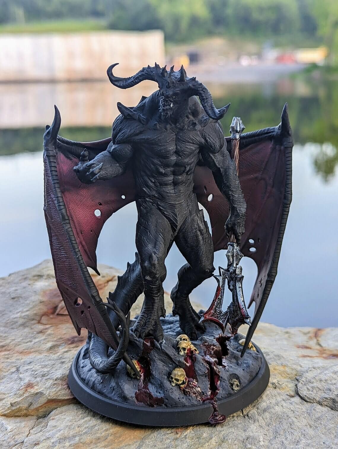 monstrous demon miniature