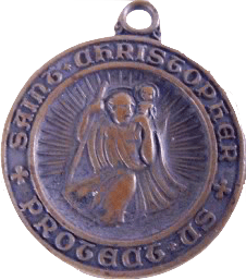 saint Christopher medal
