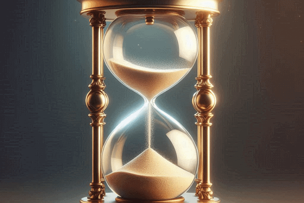 an hourglass masonic symbol