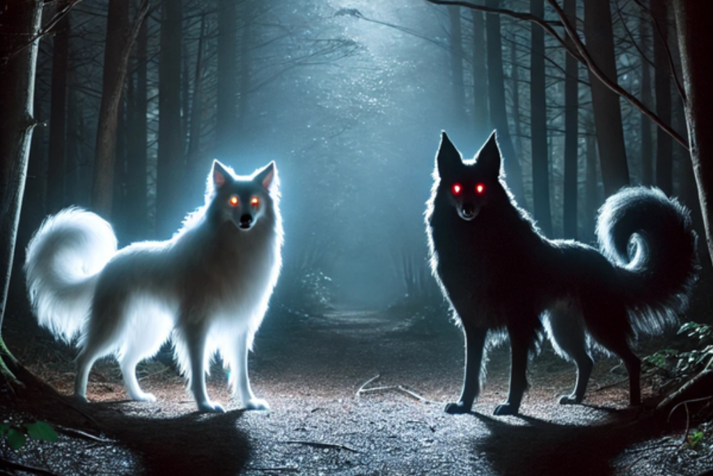 El Cadejo The Twin Dogs Of Fate Symbol Sage