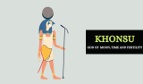 Khonsu – The Egyptian God of the Moon, Time, and Fertility